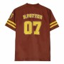 Camiseta de Manga Corta Hombre Harry Potter Gryffindor Rojo Oscuro