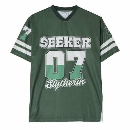 T-shirt à manches courtes homme Harry Potter Slytherin Vert