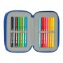 Pochette à crayons triple Spidey Rescue 12,5 x 19,5 x 5,5 cm