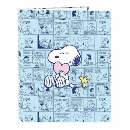 Carpeta de anillas Snoopy Love 26,5 x 33 x 4 cm