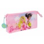 Portatodo Triple Barbie Painterly 22 x 12 x 3 cm