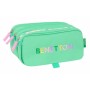 Trousse Fourre-Tout Triple Benetton Mint 21,5 x 10 x 8 cm