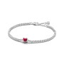 Pulsera Mujer Pandora 590041C02-16 16 cm Plateado