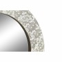 Miroir mural DKD Home Decor Miroir Champagne Argenté PP 2 Unités (25 x 2 x 25 cm)