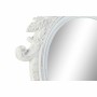 Miroir mural DKD Home Decor Miroir MDF Blanc (60 x 5 x 80 cm)