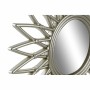 Miroir mural DKD Home Decor Miroir Champagne Bleu PP 2 Unités (50 x 2 x 50 cm)