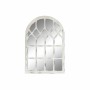 Miroir mural DKD Home Decor Miroir MDF Fenêtres Blanc (56,5 x 4 x 80 cm)