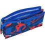 Trousse Fourre-Tout Triple Spider-Man Great Power Bleu Rouge 22 x 12 x 3 cm