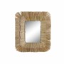 Miroir mural DKD Home Decor Verre Jute (87 x 6 x 96 cm)