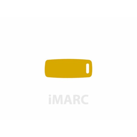 Placa identificativa Imarc Baggage Amarillo Dorado