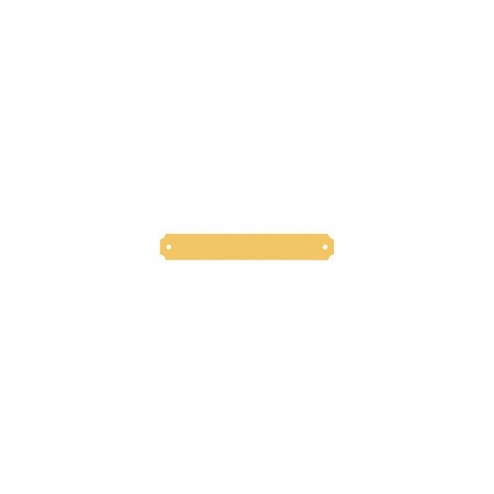 Plaque d'identification Imarc Mounts Jaune