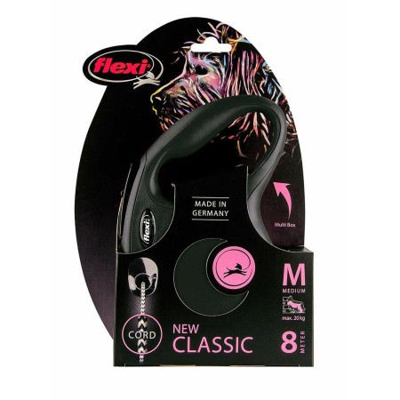 Correa para Perro Trixie New Classic Negro 8 m