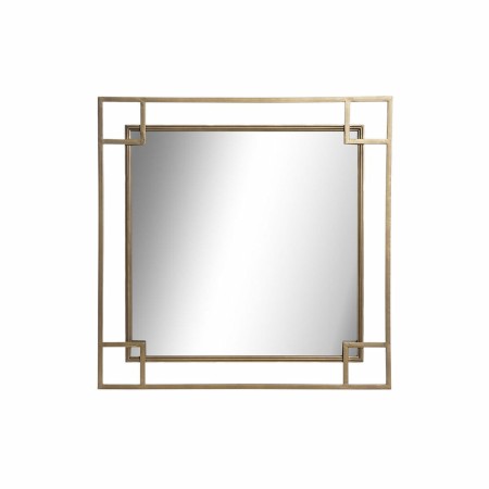 Miroir mural DKD Home Decor Miroir Doré Métal (55 x 2,8 x 55 cm)