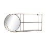 Miroir mural DKD Home Decor Miroir Doré Métal Moderne (80 x 13 x 35 cm)