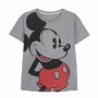 T-shirt à manches courtes femme Mickey Mouse Gris foncé