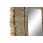 Miroir mural DKD Home Decor Verre Naturel Jute (50 x 2 x 60 cm)