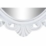 Miroir mural DKD Home Decor MDF Blanc (49 x 2 x 70 cm)