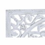 Miroir mural DKD Home Decor Blanc Mandala Arabe Bois MDF Décapé (50 x 1,5 x 50 cm)