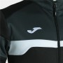 Chándal para Adultos Joma Sport Danubio III Negro Hombre 2 Piezas