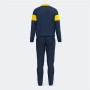 Survêtement pour Adultes Joma Sport Danubio III Jaune Blue marine Homme 2 Pièces