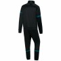 Survêtement pour Adultes Joluvi Speck Bleu Noir Unisexe 2 Pièces