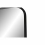 Miroir mural DKD Home Decor Verre Noir Aluminium (50 x 3 x 70 cm)