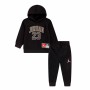 Ensemble de Sport pour Enfants Jordan Pack Po Set Noir 2 Pièces