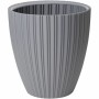 Maceta Garden ID Fancy Gris Polietileno 40 x 42 cm