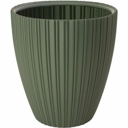 Maceta Garden ID Fancy Verde Polietileno 40 x 42 cm