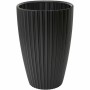 Maceta Garden ID Fancy Negro Polietileno 40 x 58 cm