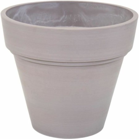 Pot Mega Collections Ecostone Planter Marron Taupe 41 x 35 cm