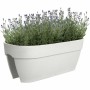 Pot Elho Vibia Campana Flower Bridge 60 Blanc 26 x 59 x 22 cm