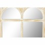 Miroir mural DKD Home Decor Marron Blanc Bois MDF Décapé (45 x 2 x 90 cm)