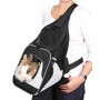 Sac à dos pour animaux de compagnie Trixie Savina Noir Gris Polyester 30 × 33 × 26 CM