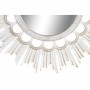 Ensemble de miroirs DKD Home Decor Miroir Doré Blanc PP 2 Unités (25 x 2 x 25 cm)