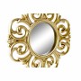 Ensemble de miroirs DKD Home Decor Verre Doré Blanc PP 2 Unités Moderne Décapé (35 x 2 x 35 cm)