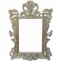 Miroir mural DKD Home Decor Verre Blanc Bois de manguier Décapé (90 x 3 x 135 cm)