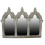 Miroir mural DKD Home Decor Blanc Bois de manguier (76 x 3,8 x 55,8 cm)