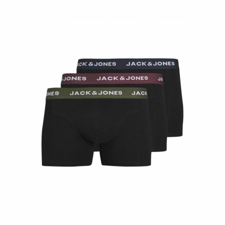 Boxer pour homme Jack & Jones Jacaron Solid Trunks Noir