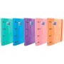 Reliure à anneaux Oxford EUROPEANBINDER Multicouleur A4+ (10 Unités)
