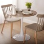 Table Versa Lia Blanc 80 x 73 x 80 cm