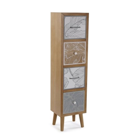 Cajonera Versa Palm Grey 24 x 116 x 29 cm