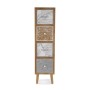 Cajonera Versa Palm Grey 24 x 116 x 29 cm