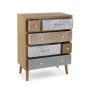 Cajonera Versa Palm Grey 34 x 86 x 67 cm