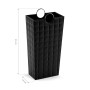 porte-parapluie Versa Poirot Noir 16 x 53 x 28 cm