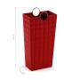 porte-parapluie Versa Poirot Rouge 16 x 53 x 28 cm