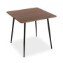 Table de Salle à Manger Versa Iulia     Bois Métal Mélamine Bois MDF 80 x 75 x 80 cm