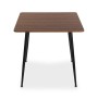 Table de Salle à Manger Versa Iulia     Bois Métal Mélamine Bois MDF 80 x 75 x 80 cm