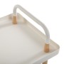 Carrito Verdulero Versa Skuvoy Blanco Metal Polipropileno 36 x 55 x 53,5 cm