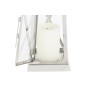 Lanternes DKD Home Decor Chrome Verre Argenté Acier (22 x 22 x 50 cm)